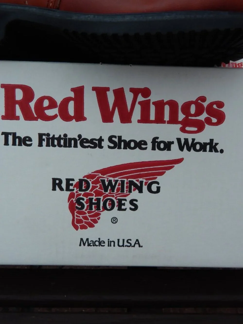 Vintage Red Wing Steel Toe Work Boots Size 10 C Style 2245 USA Made Mens New*